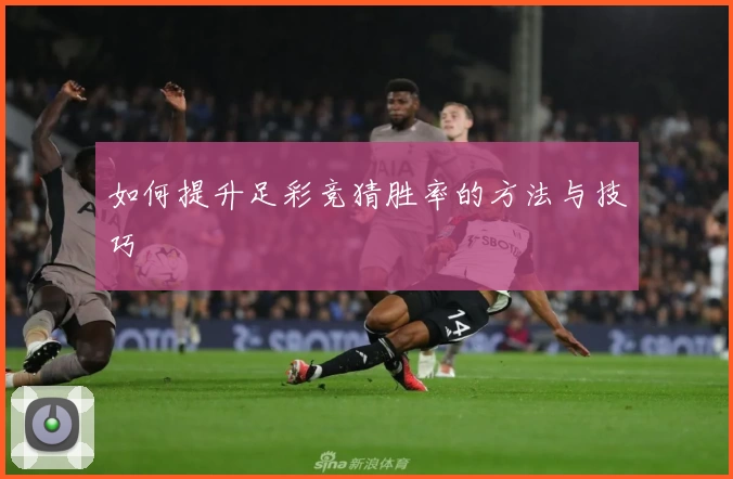 如何提升足彩竞猜胜率的方法与技巧